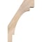 Ekena Millwork 5 1/2"W x 14"D x 22"H Merced Smooth Knee Brace, Douglas Fir BRC06X14X22MRC00SDF - alternate 2